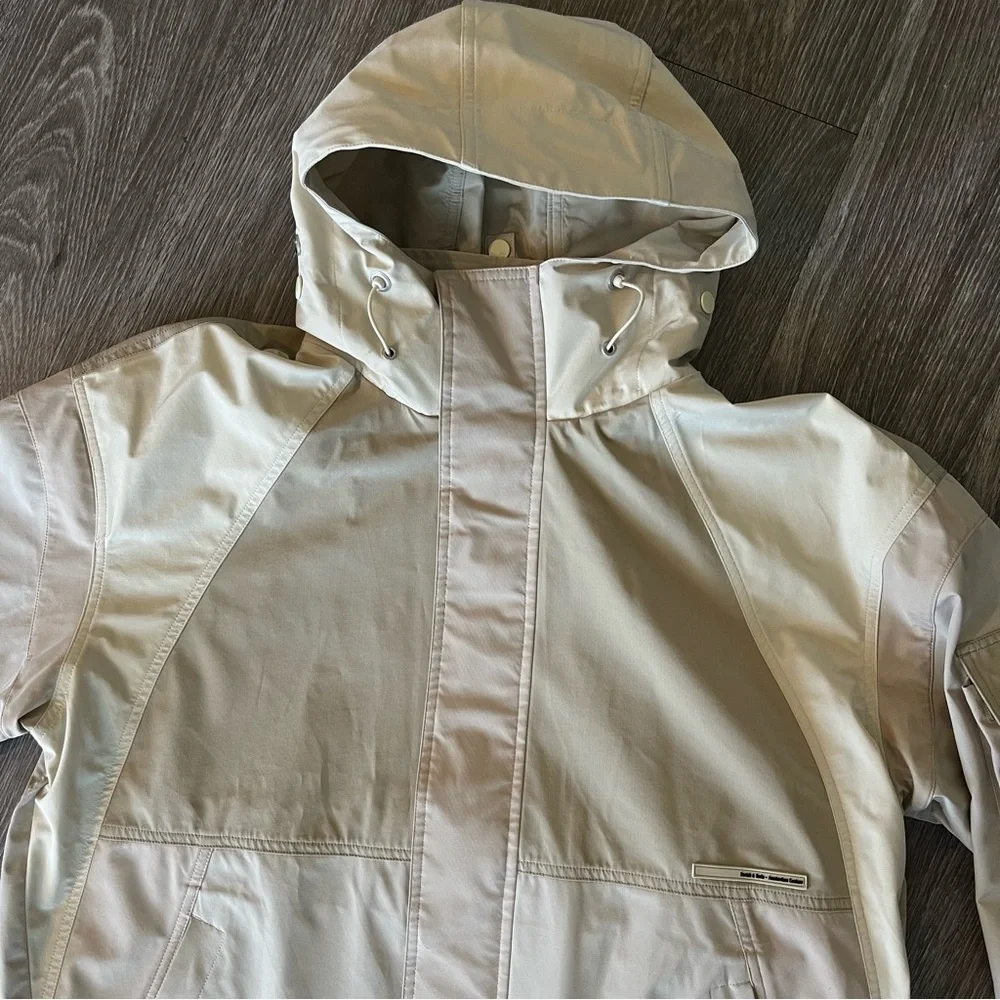 NWT Scotch & Soda Lightweight Colorblock Jacket ‘Cream’- LARGE - Picture 7 of 13